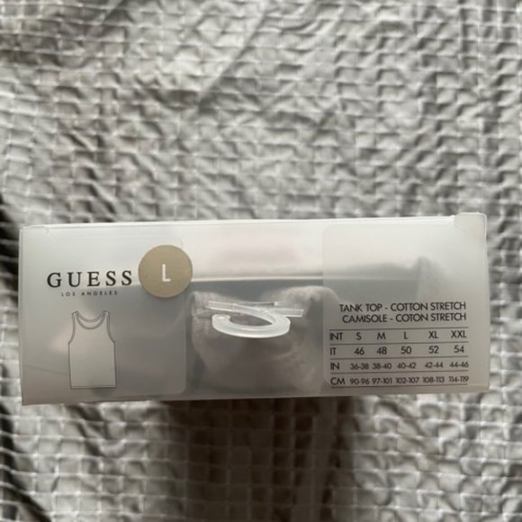 GUESS men tank top gray size L - Picture 2 of 2